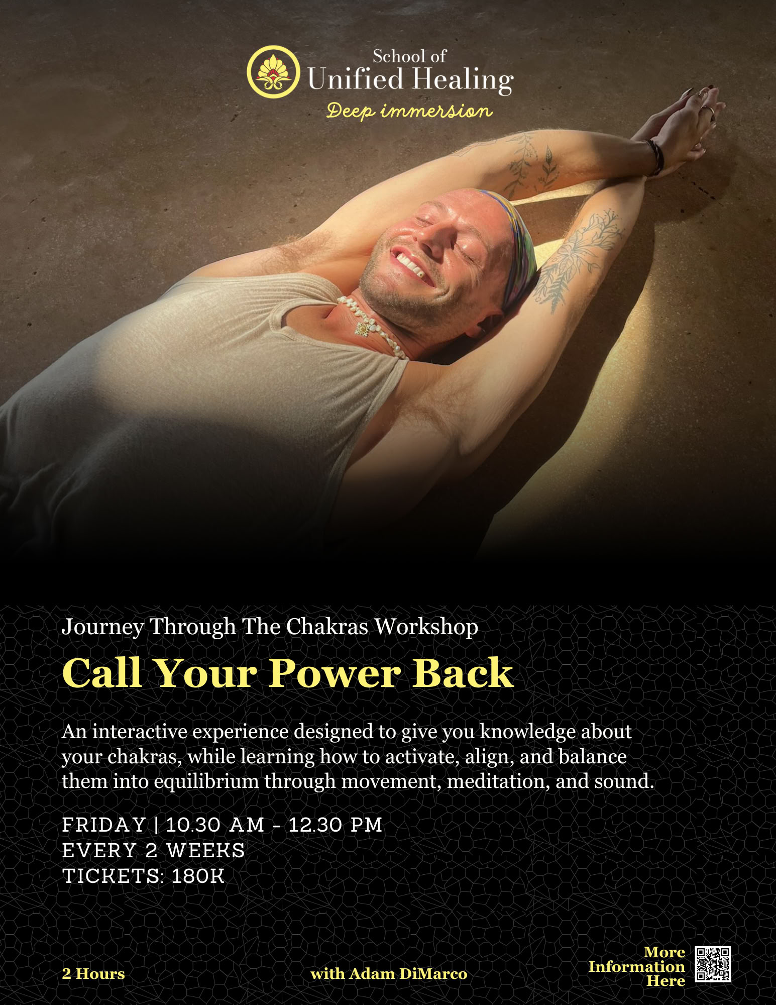 Call Your Power Back: Journey Through The Chakra Workshop