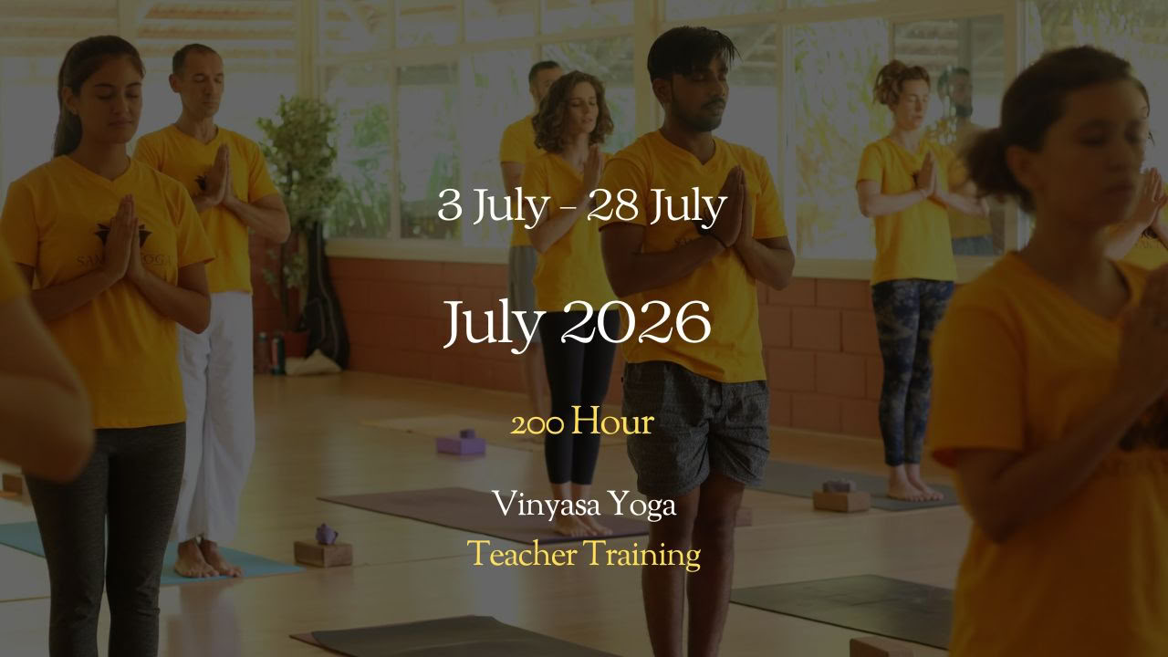 Vinyasa Yoga Teacher Training - July 2026