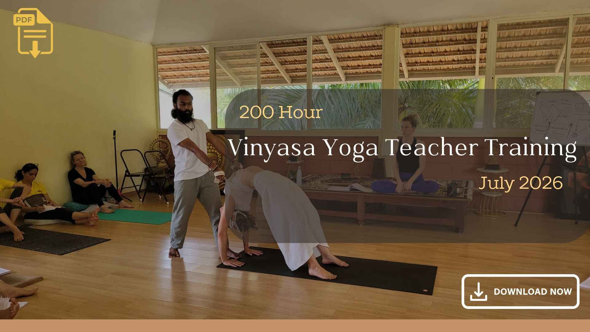 Vinyasa Yoga Teacher Training - July 2026