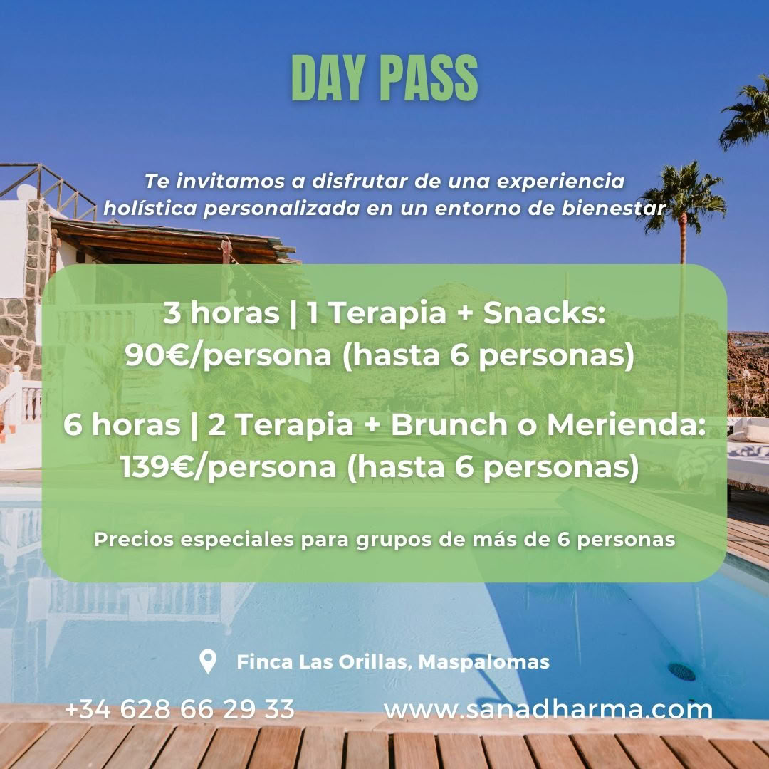 Day Pass at Sanadharma