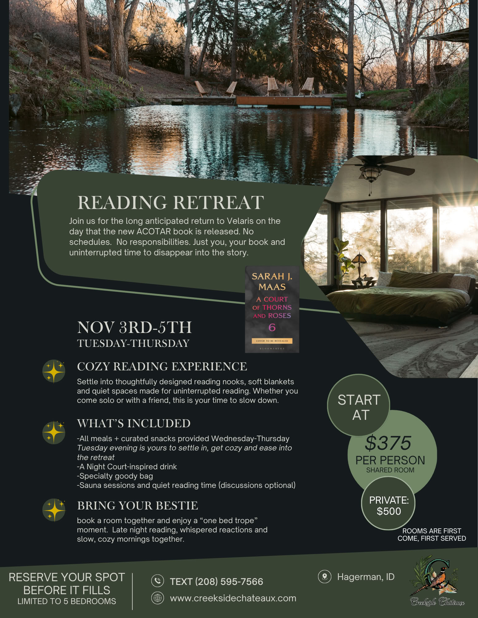 Reading Retreat- ACOTAR 6
