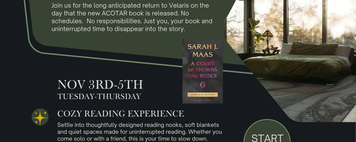 Reading Retreat- ACOTAR 6