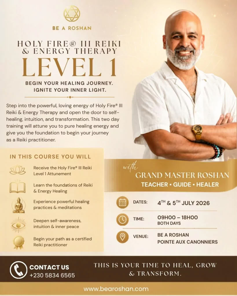 HOLY FIRE® III REIKI & ENERGY THERAPY – LEVEL 1 – MUR 11,385