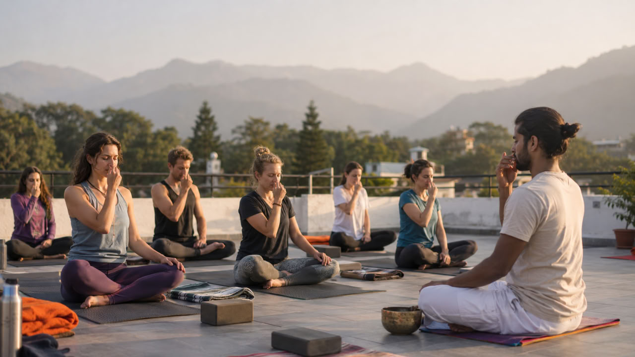 200 Hour Yoga Teacher Training in Rishikesh – 1 st Jan To 11 th Jan