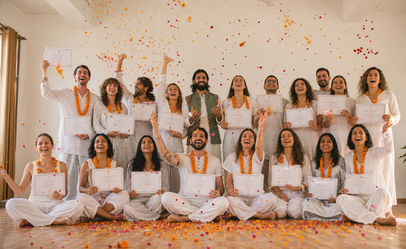 200 Hour Yoga Teacher Training in Rishikesh – 1 st Jan To 11 th Jan