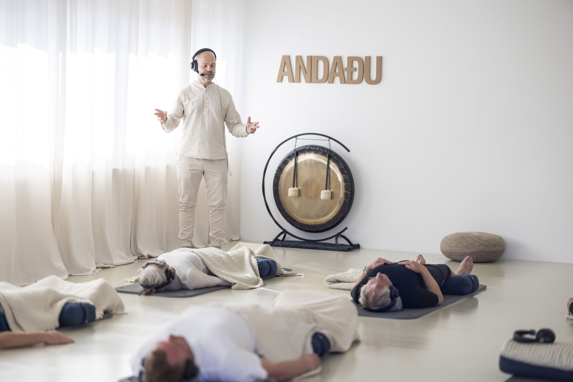 Breathwork session with Andri