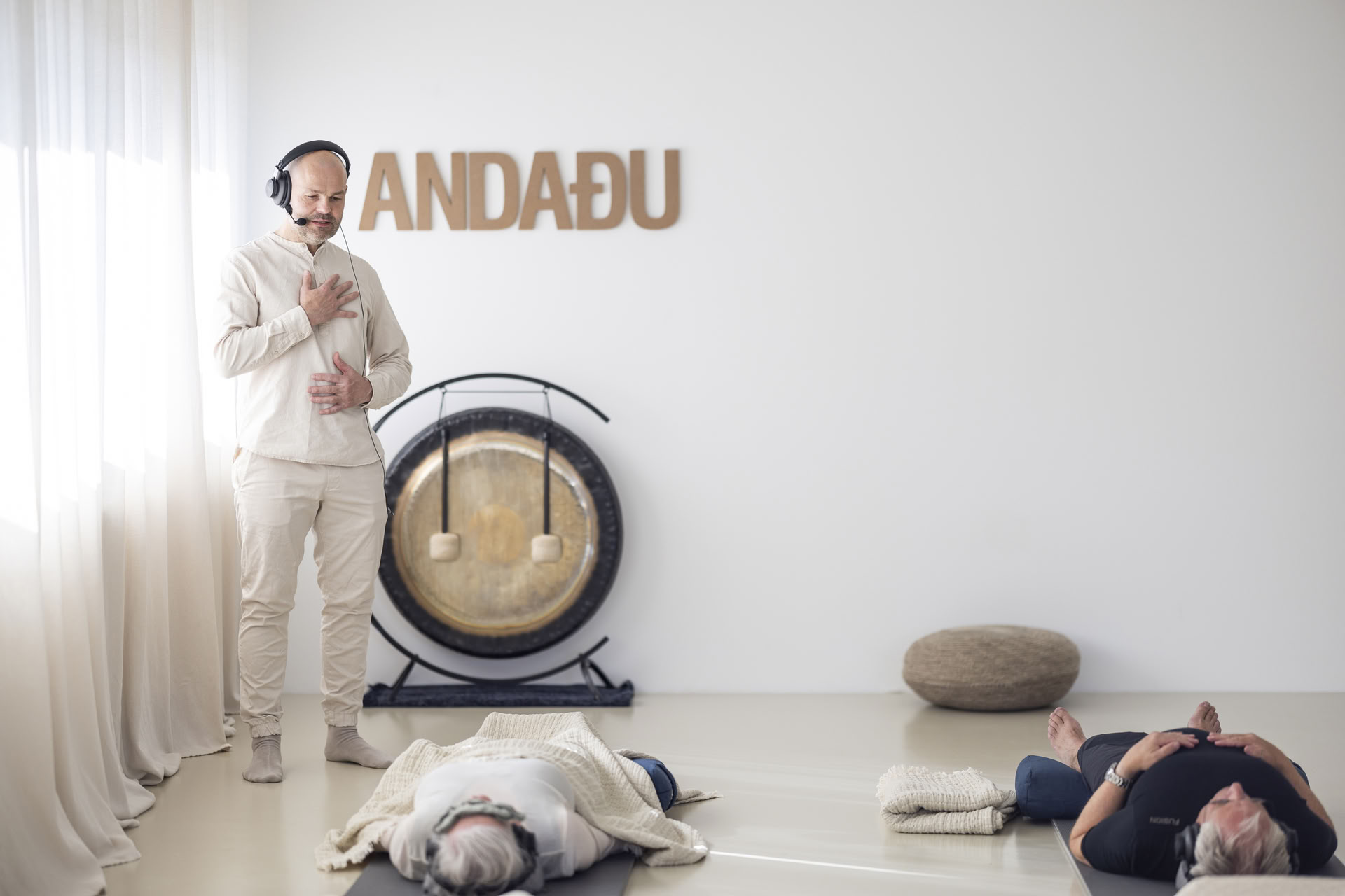 Breathwork session with Andri