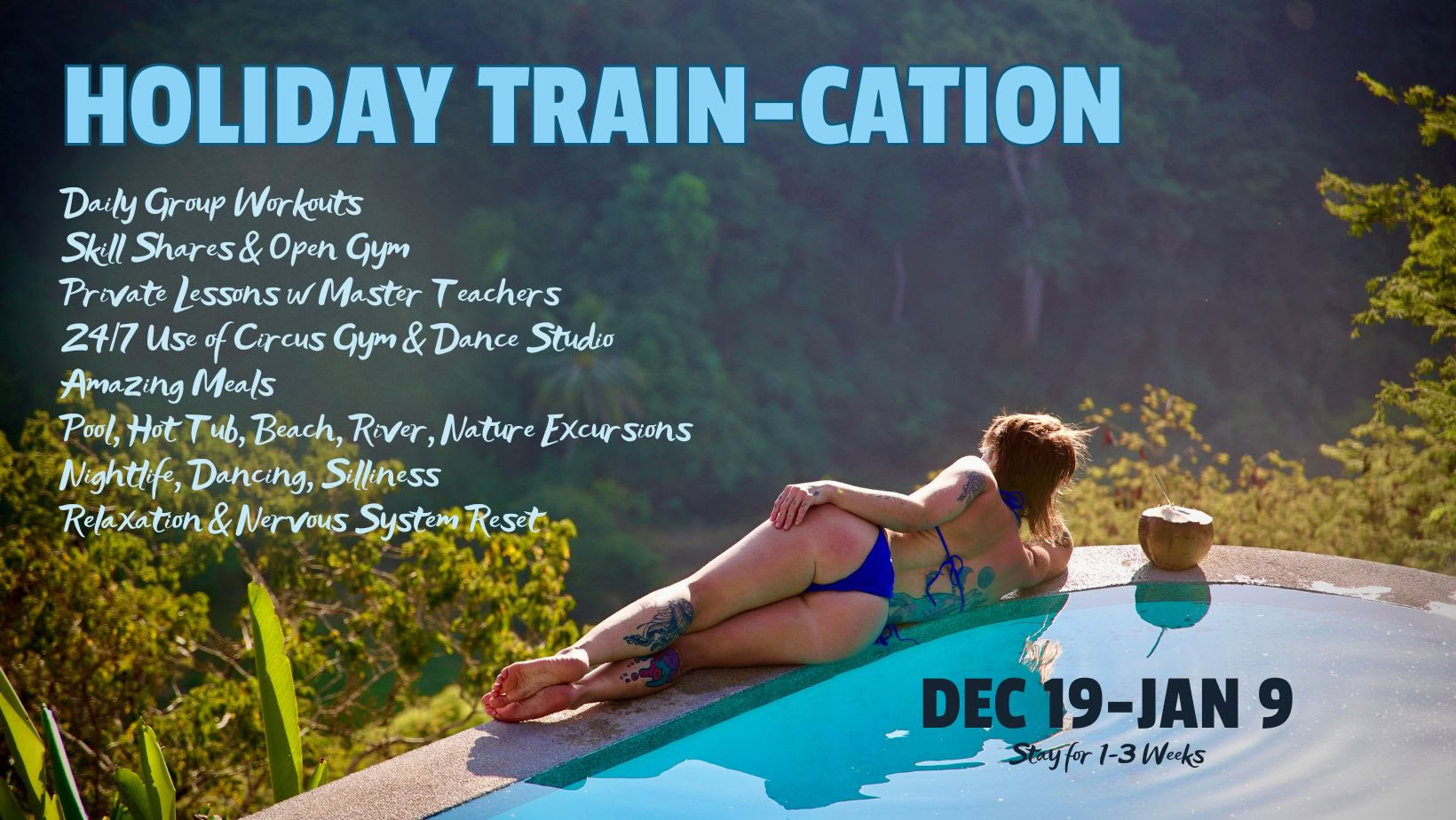 AERIAL & CIRCUS ARTS RETREATS