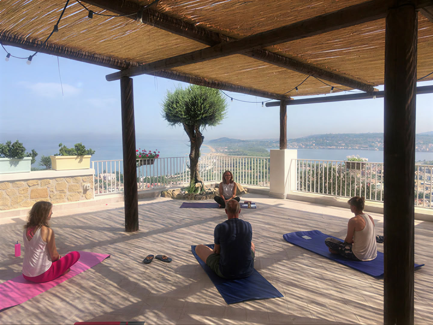 Yoga therapie groepsles