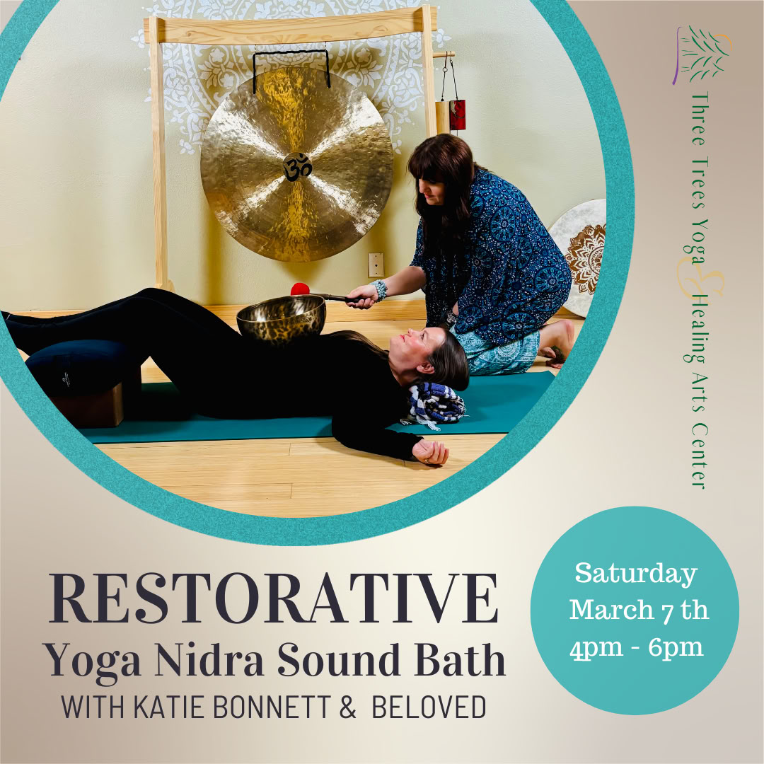 Restorative Yoga Nidra Soundbath, a Workshop: In Studio with Katie Beloved & Katie Bonnett
