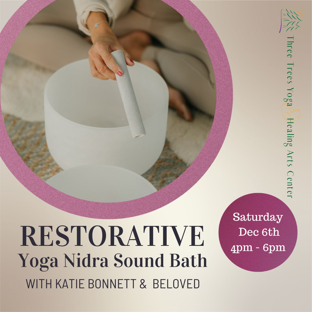 Restorative Yoga Nidra Soundbath, a Workshop: In Studio with Katie Beloved & Katie Bonnett