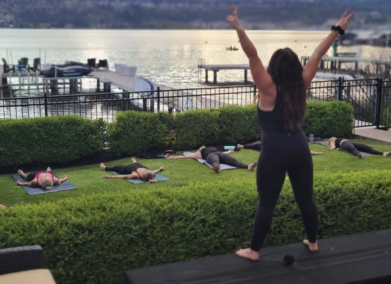 Dockside Flow: Yoga & Meditation on Okanagan Lake!