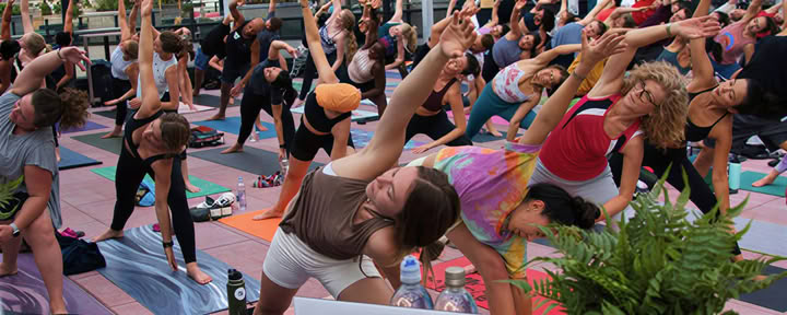 Candlelight Yoga in Denver