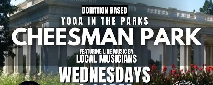 Sunset Yoga in the Park with Live Music at Cheesman Park