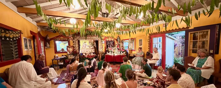 Wednesday Night Kirtan Vegetarian Love-Feast