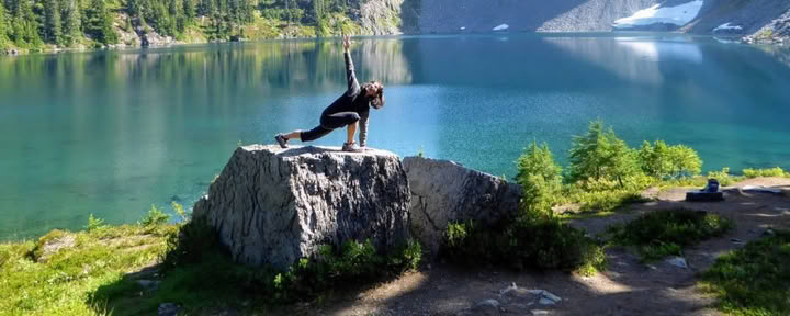 Peaceful Mountain Yoga Hiking Retreat