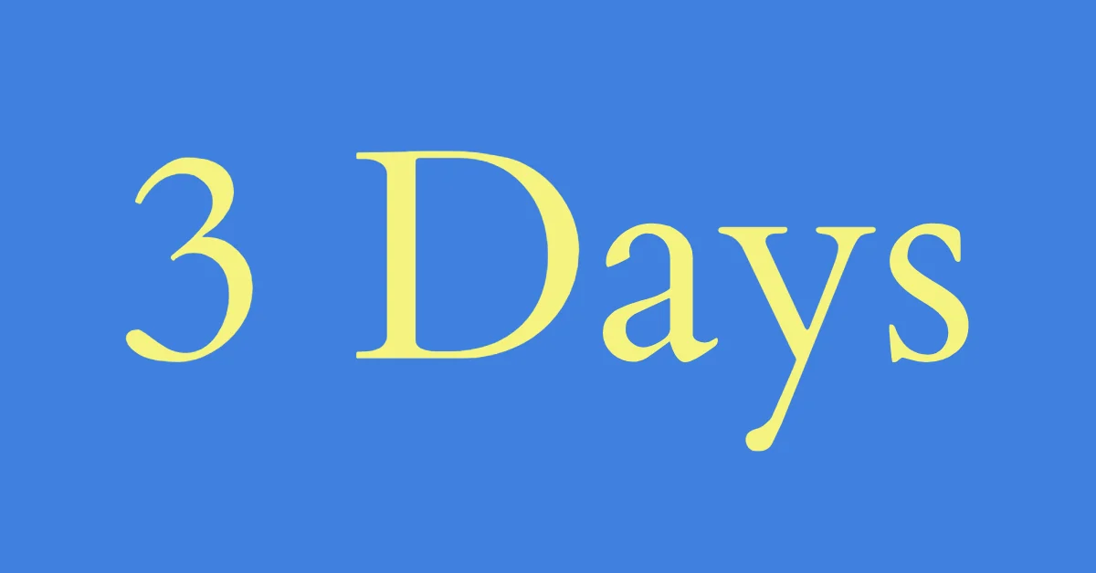 Solo + Curated, 3 Days Retreat