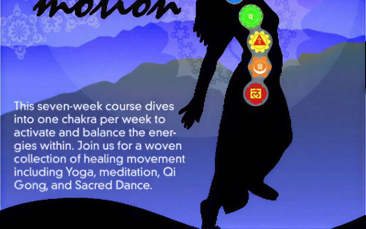 Chakras in Motion