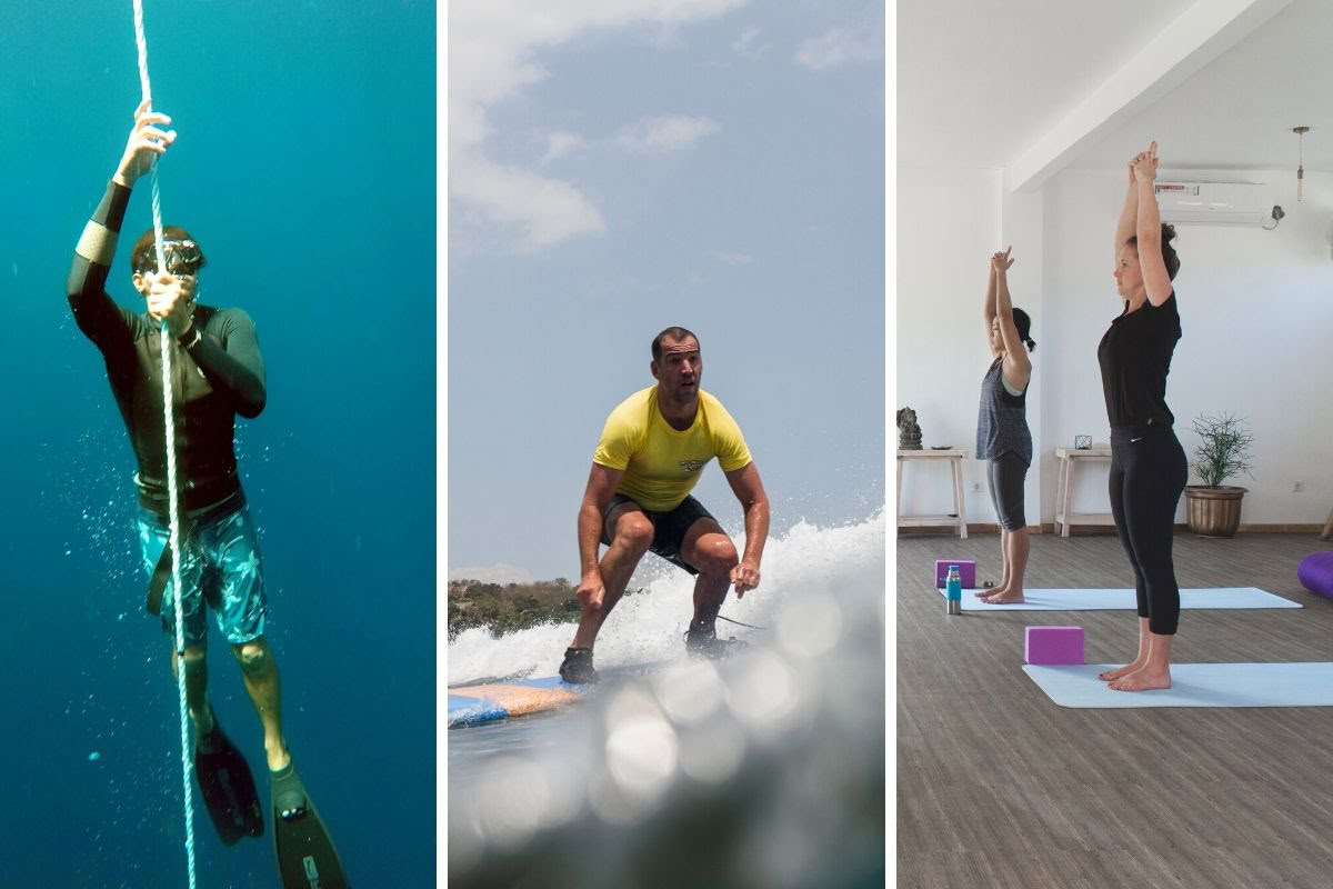 6 Days Freediving, Surfing and Yoga