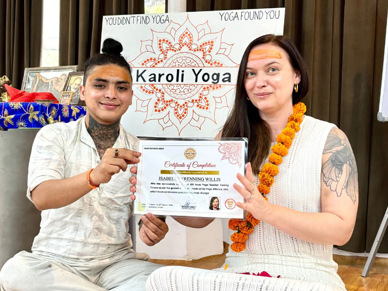 50 Hour Yin & Yang Yoga Teacher Training in Rishikesh – 01 st To 7 Th Jan 2026
