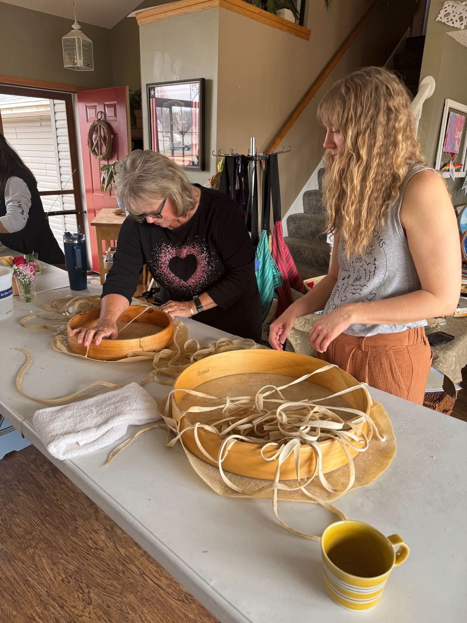 Drum making & Rhythm Retreat