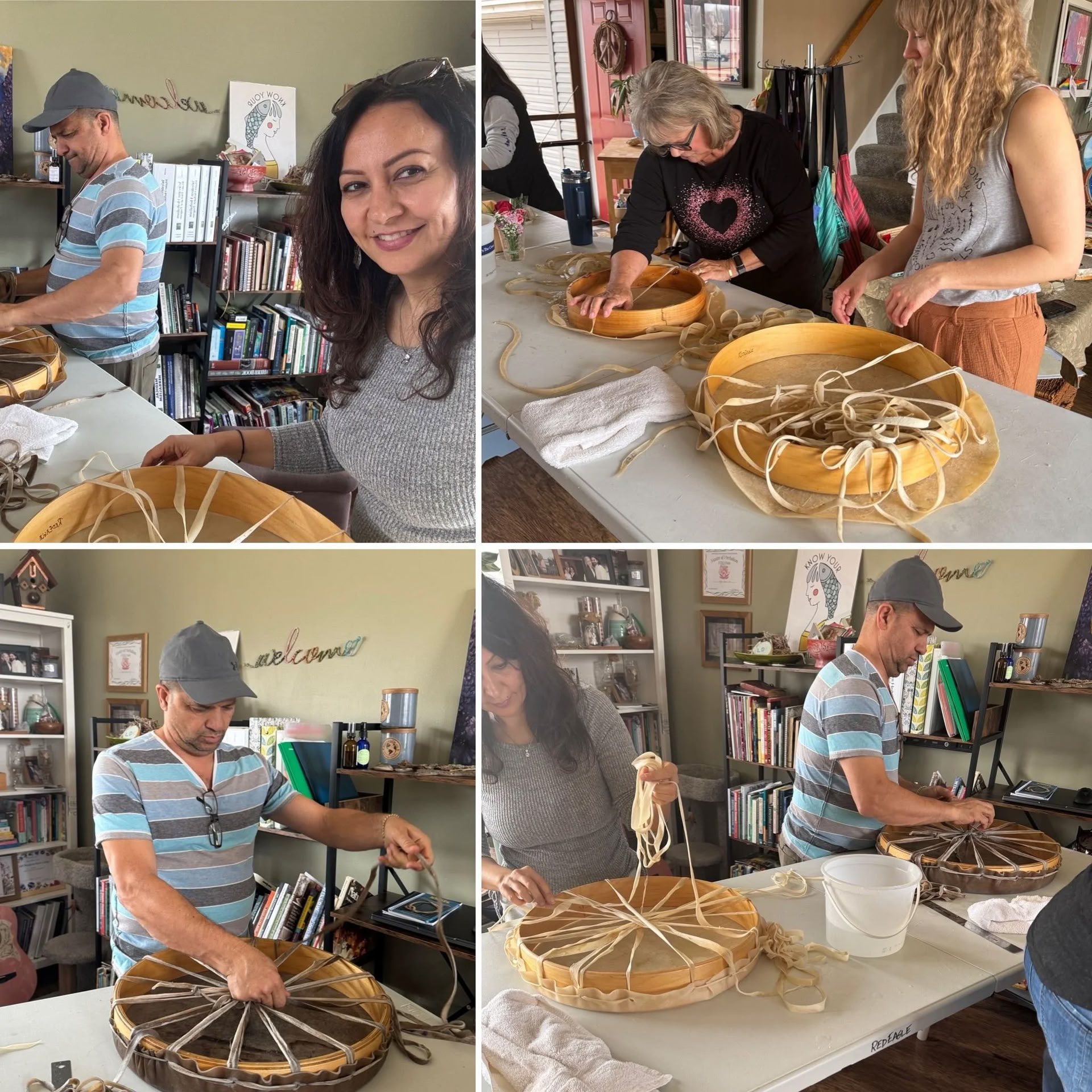 ِِDrum Making | Rhythm Retreat | Handcraft — Lake Osceola Retreat