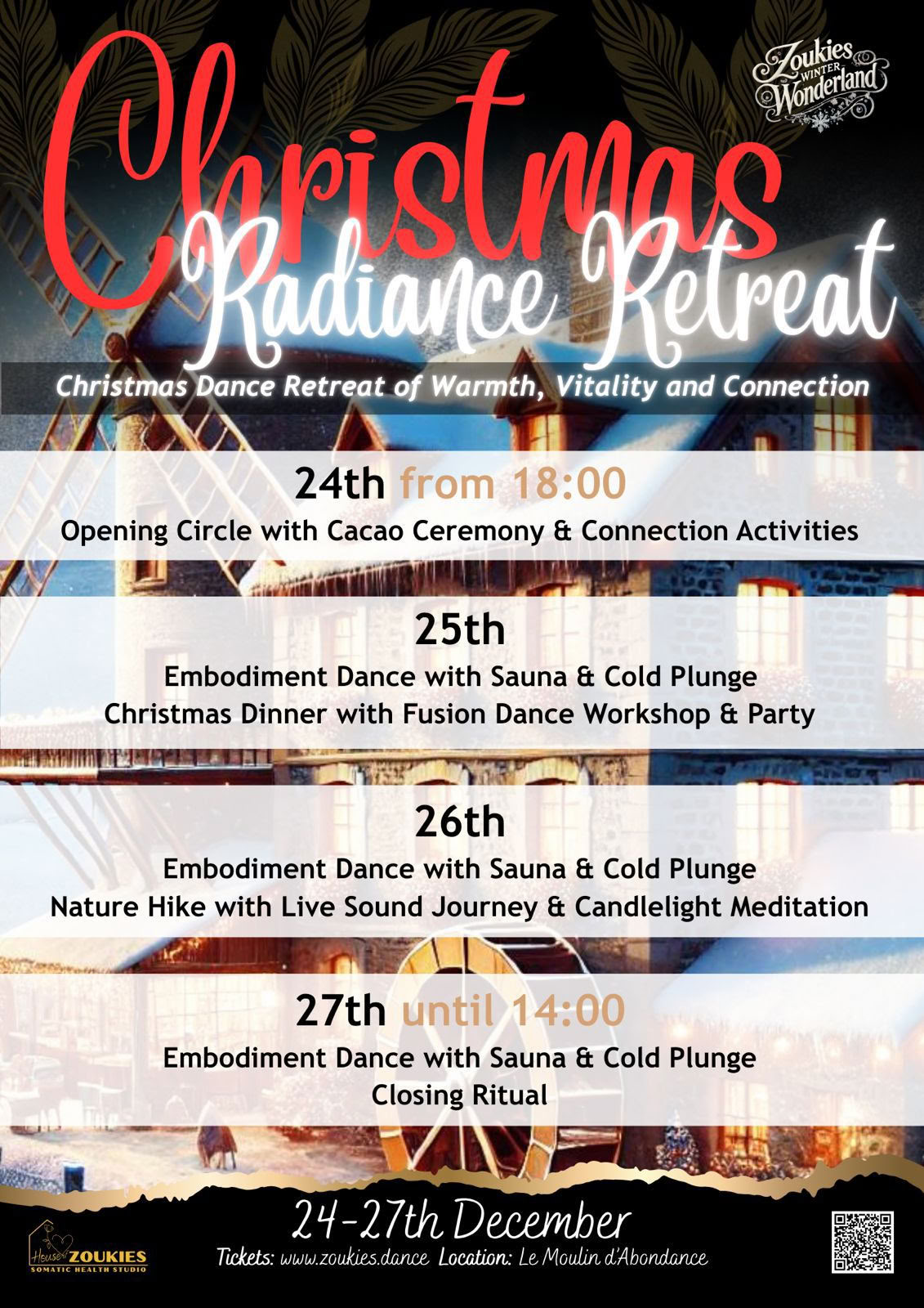 Christmas Radience Retreat