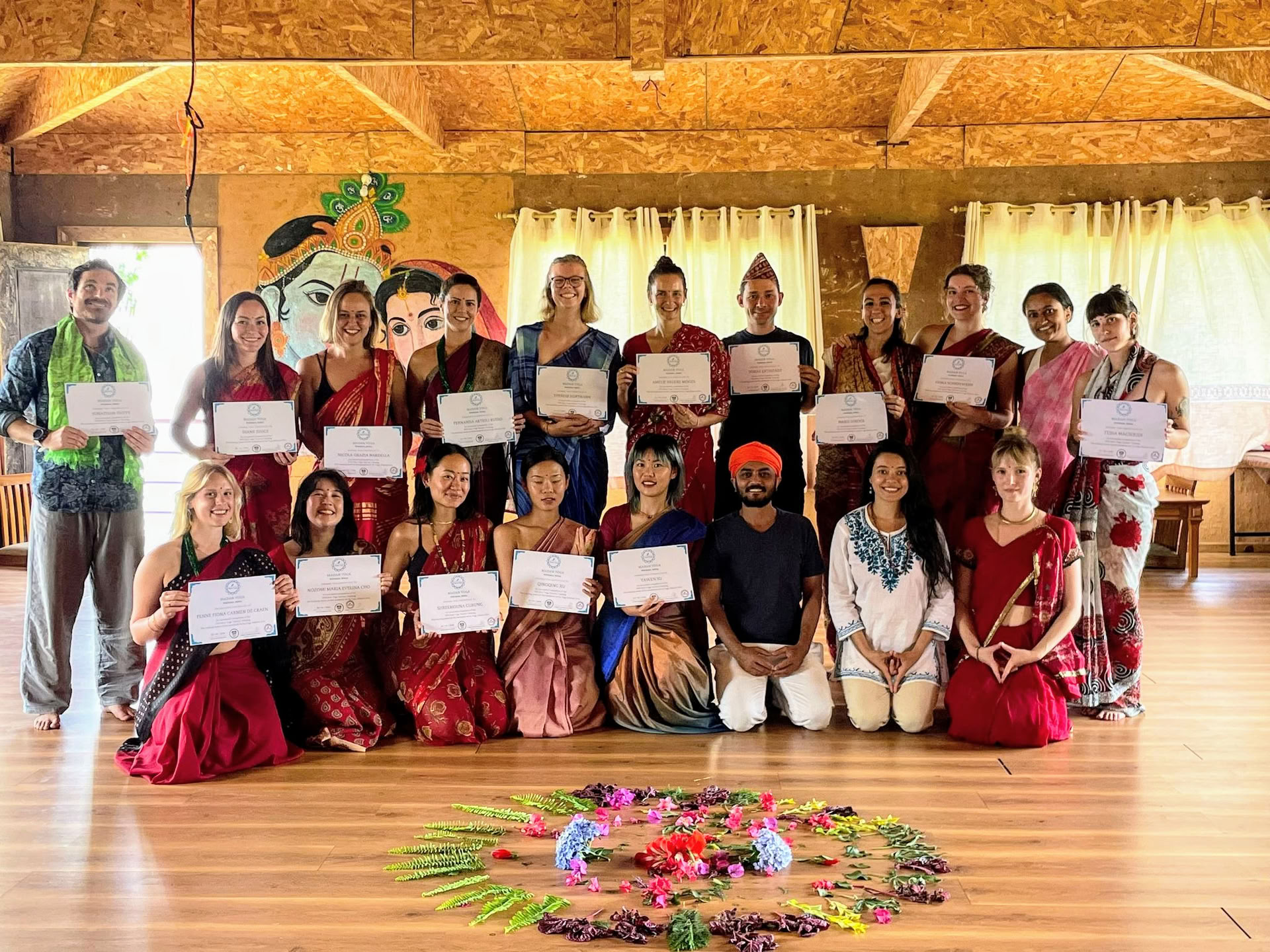 Himalayan View 200hr Yoga Teacher Training in Astam nearby Pokhara