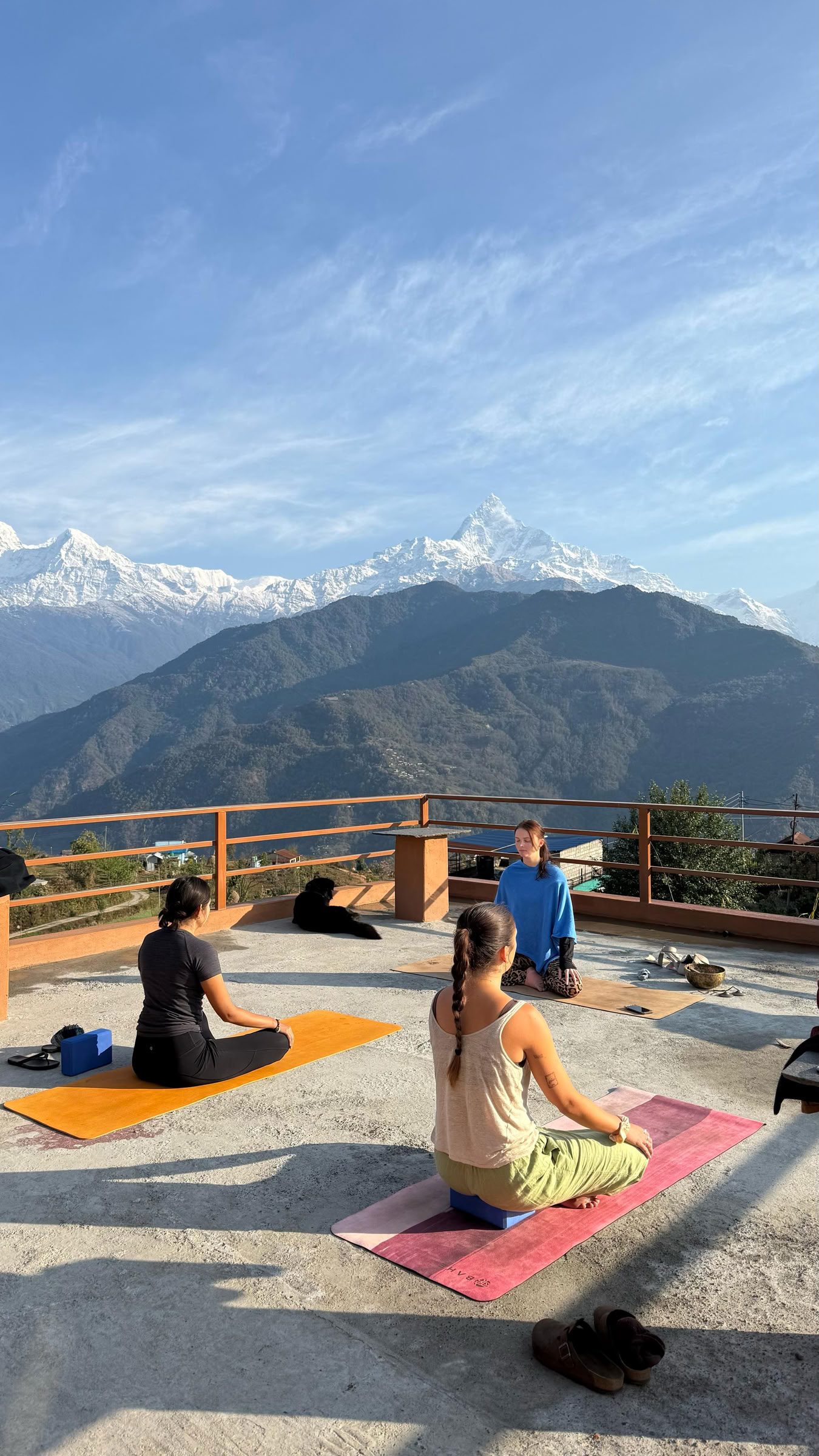 Himalayan View 200hr Yoga Teacher Training in Astam nearby Pokhara