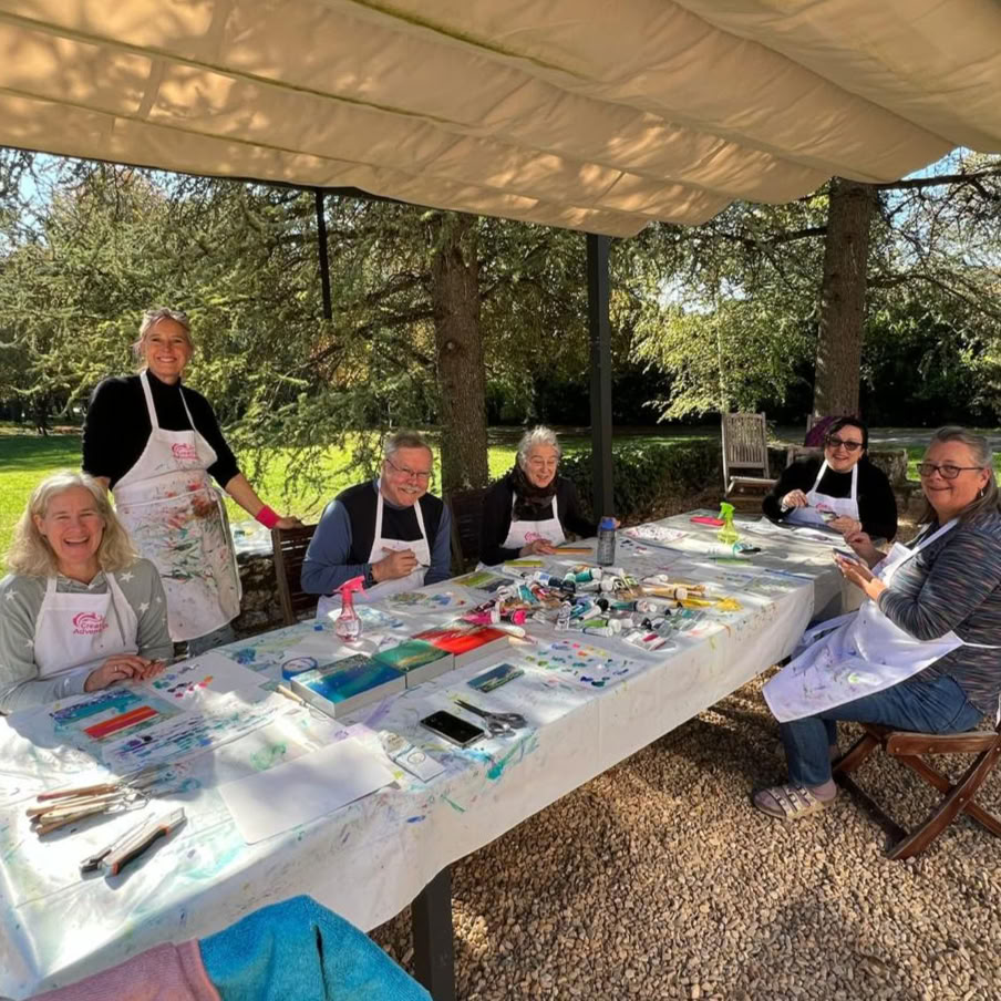 Beginner Art Retreat in the Dordogne