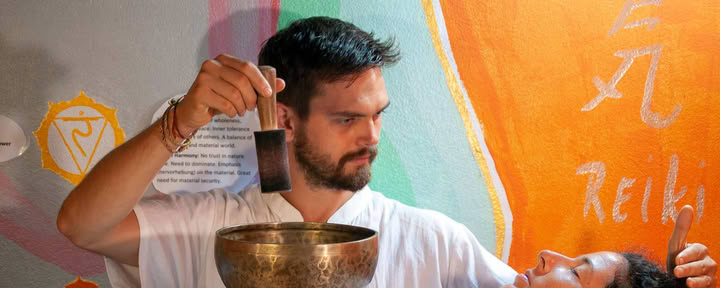 Sound Healing Singing Bowl Meditation in Thailand, Krabi