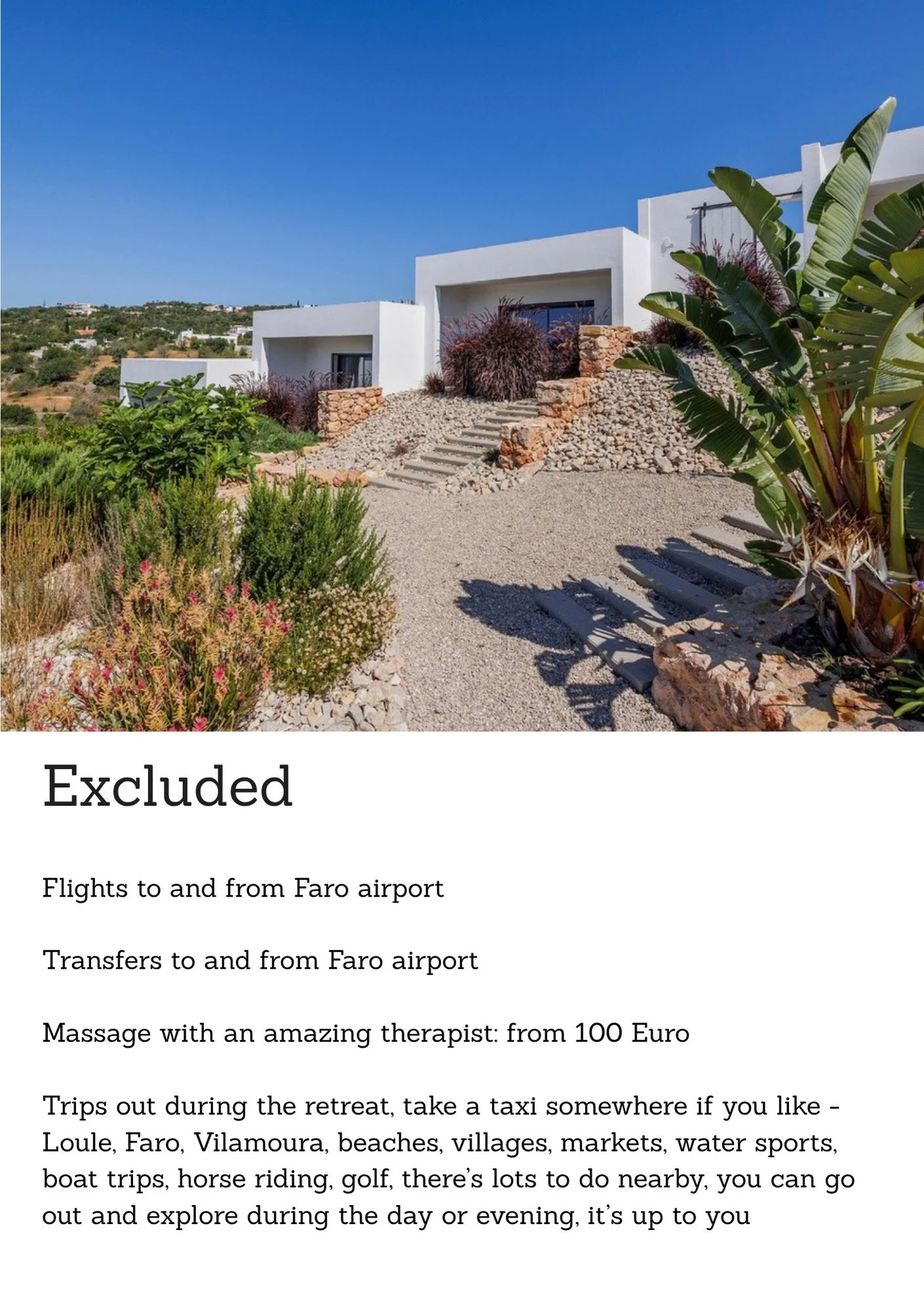 Pilates Retreats – Monday 17th - Saturday 22nd August 2026 - 5 days + 5 nights