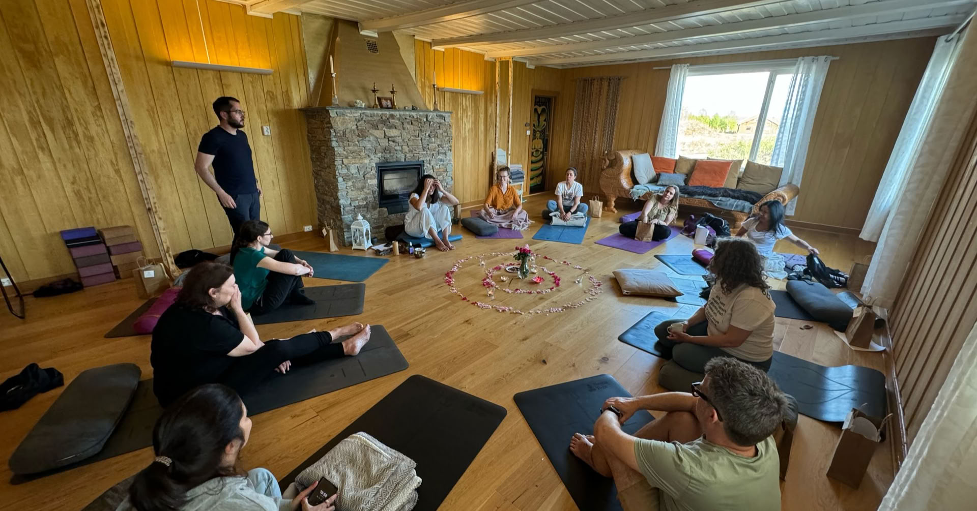 Breath of Autumn: A Restorative Yoga Retreat for Stress Relief