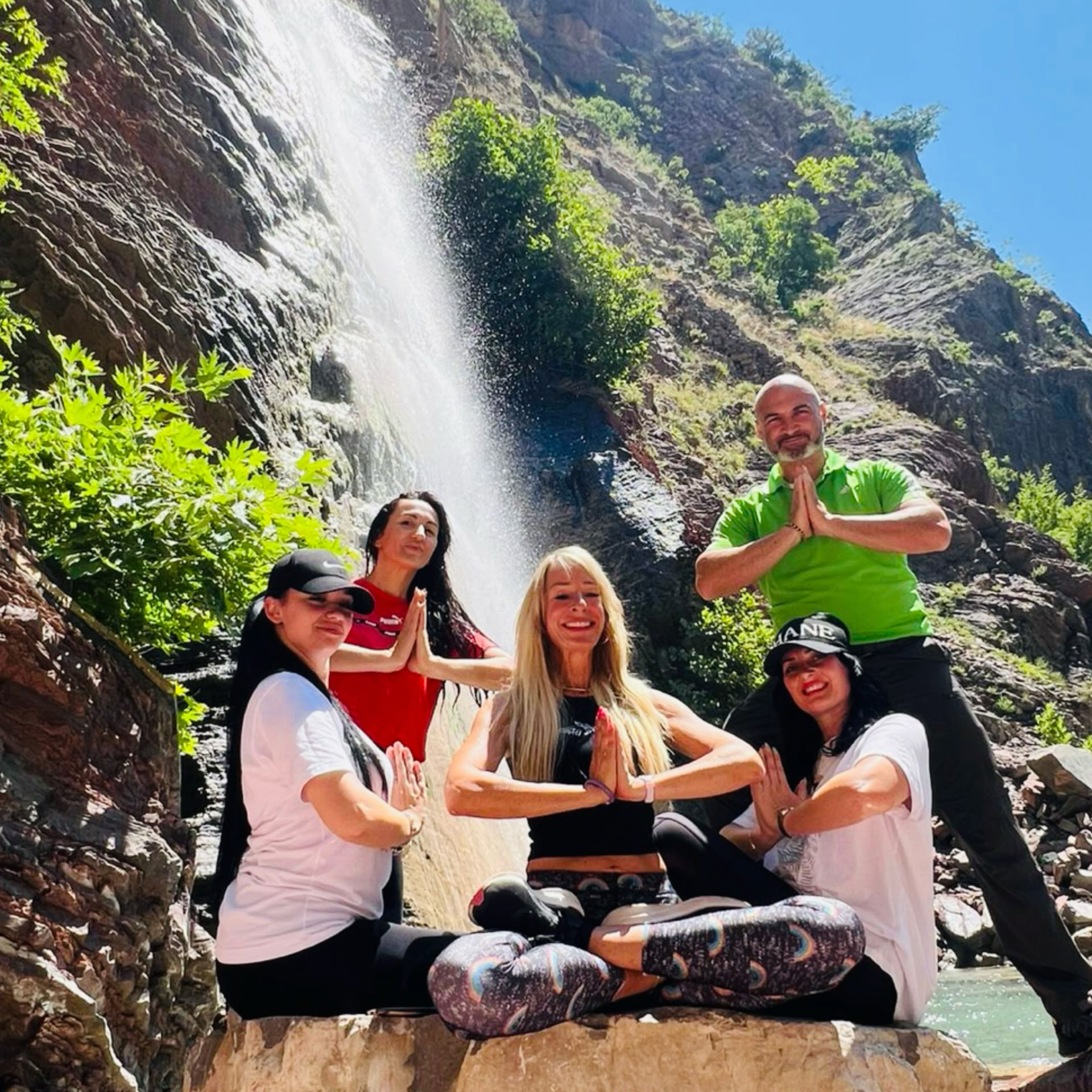 Waterfall Energy: Recharge and reconnect in lush mountain landscapes