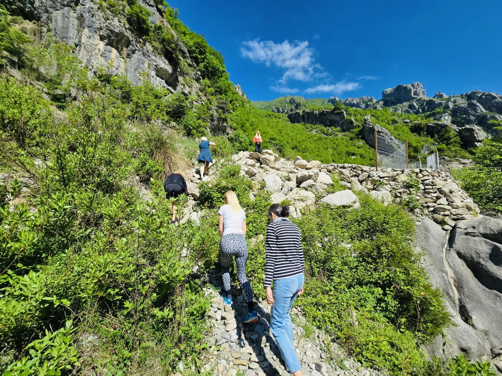 Hiking and inner balance