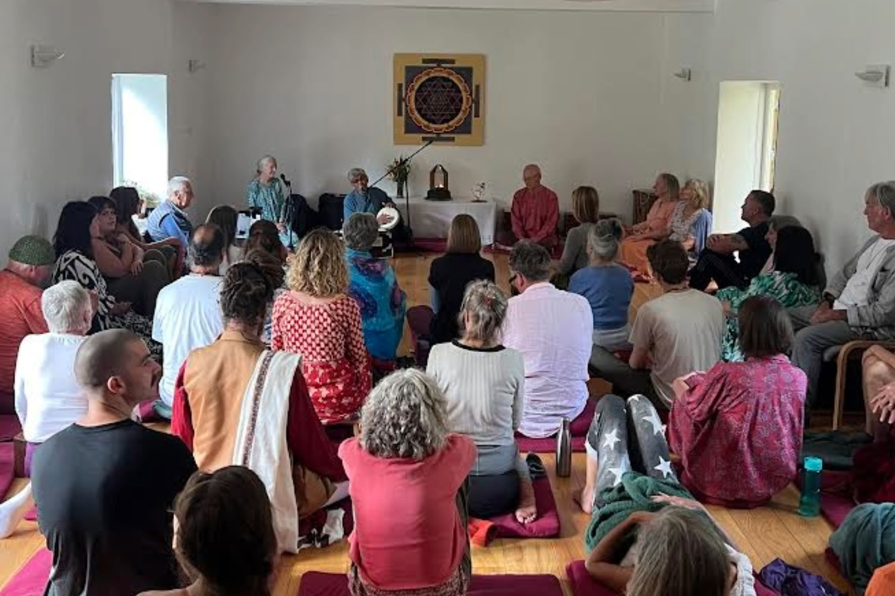 Lakshmi Voelker Chair Yoga Teacher Training