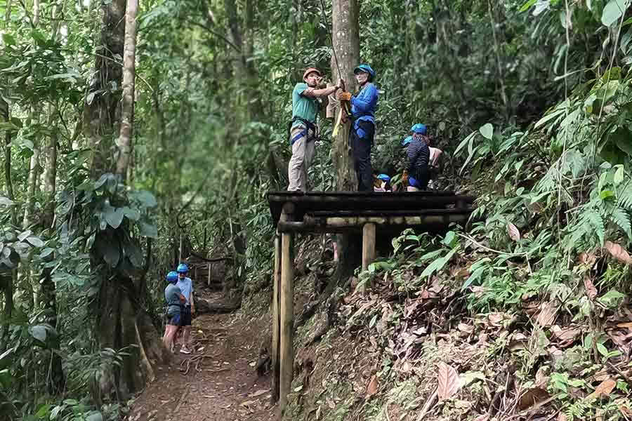 Pacuare River Ziplining