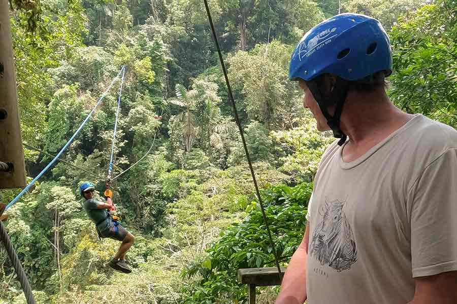 Pacuare River Ziplining