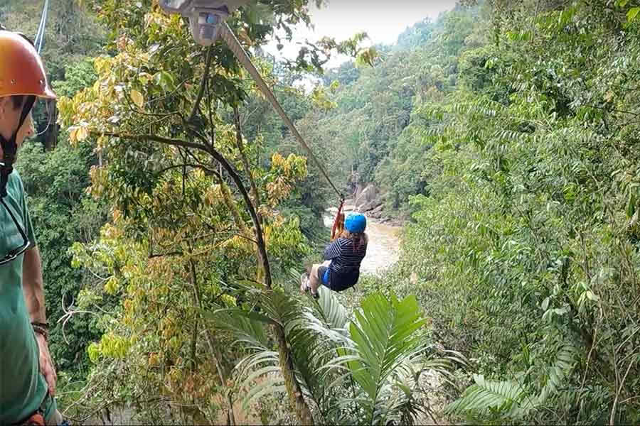 Pacuare River Ziplining