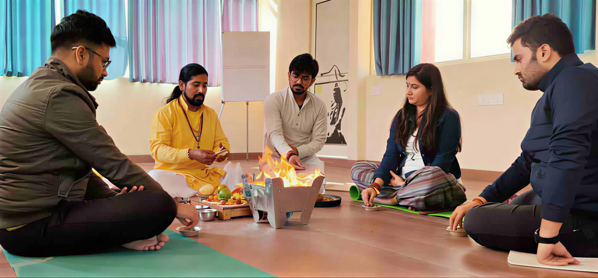 7 Days Yoga Retreats in Rishikesh India