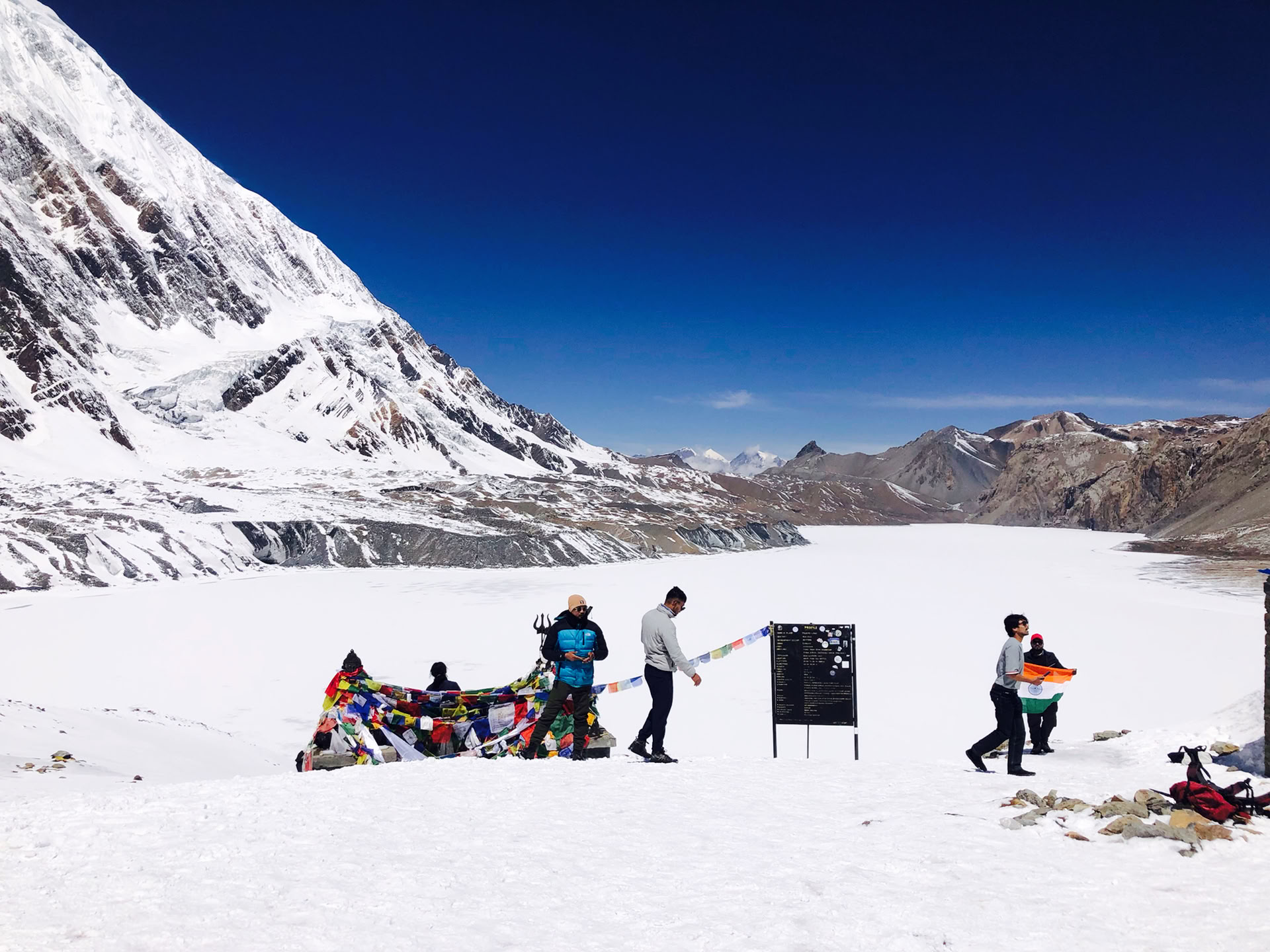 Annapurna circuit yoga trek with Tilicho lake