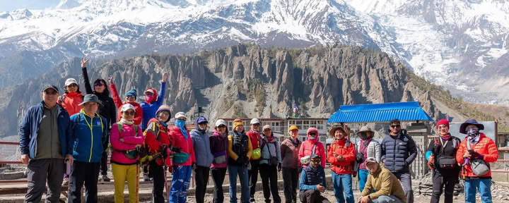 Annapurna circuit yoga trek with Tilicho lake