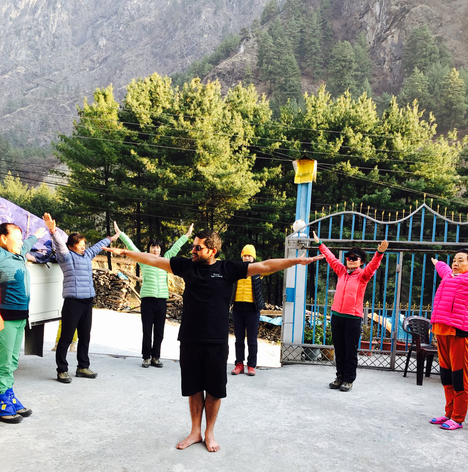 Annapurna circuit yoga trek