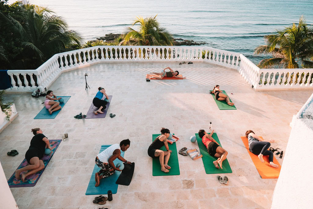 7 Day Oceanfront Pilates Retreat with Cenote and Snorkeling Tour