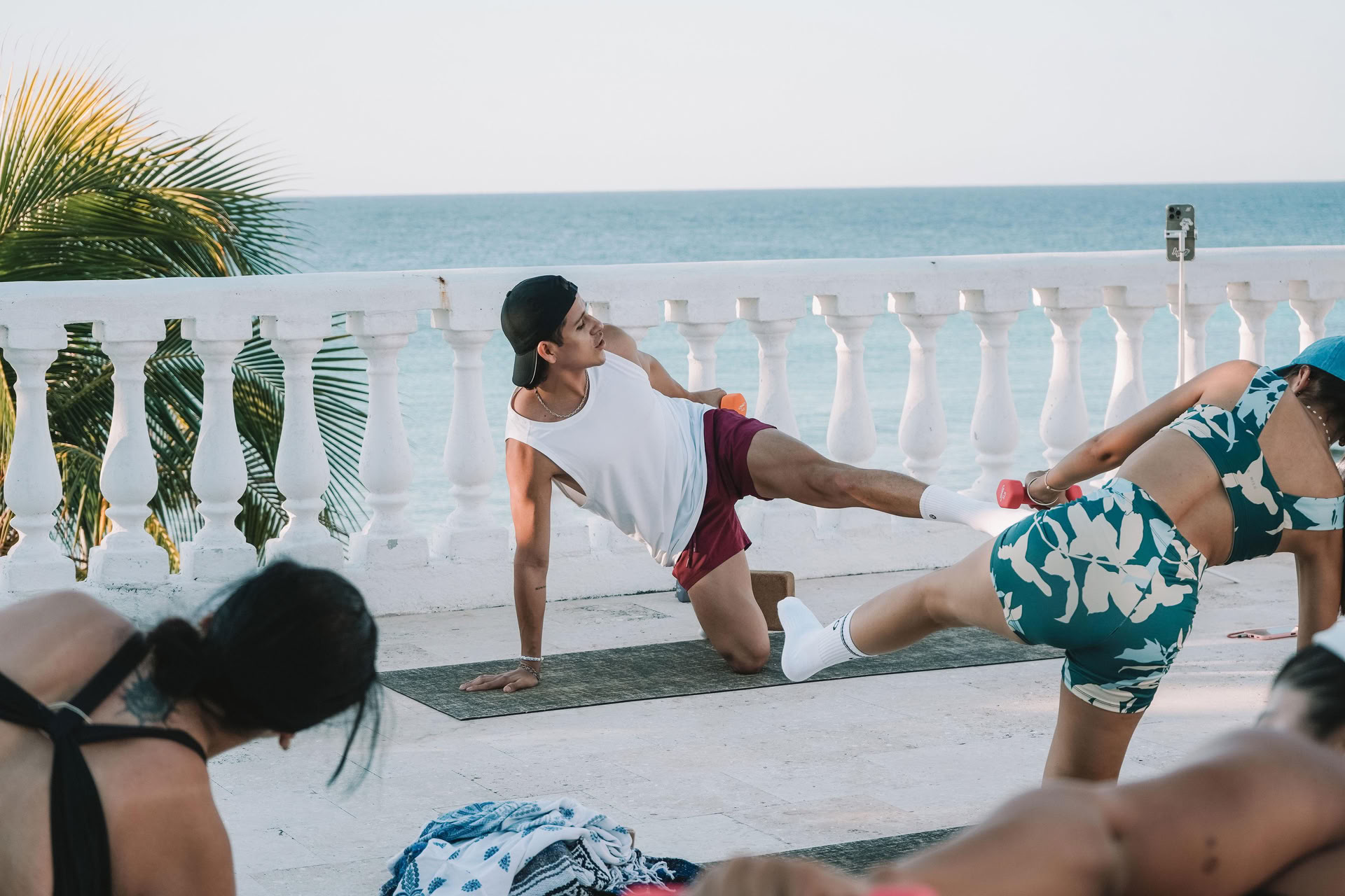 7 Day Oceanfront Pilates Retreat with Cenote and Snorkeling Tour