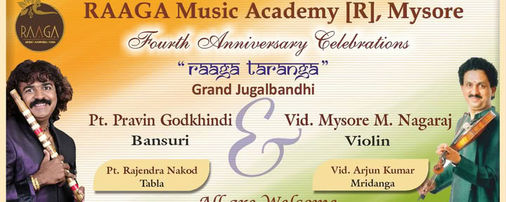 RAAGA's Fourth Anniversary Celebrations.