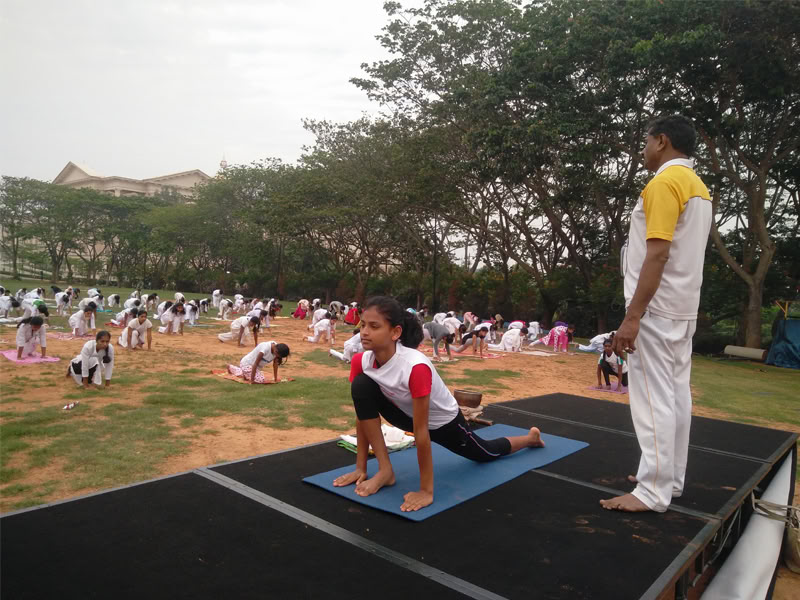 Agnihotra every Saturday at 6am under the guidance of Dr Krishnamurthy