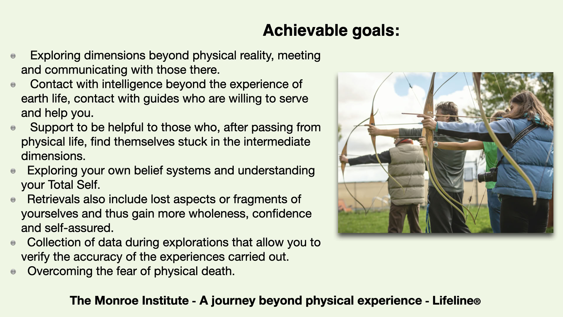 Lifeline® 6day Experiential Retreat,