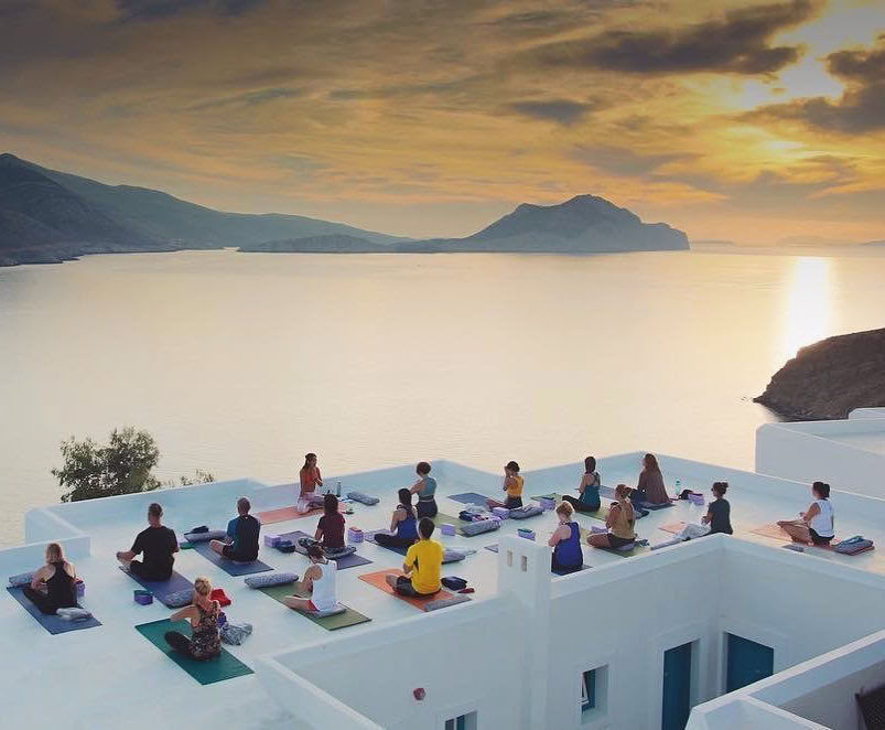 Revitalizing Yoga Retreat and Wellness Holiday on Amorgos Island in Greece