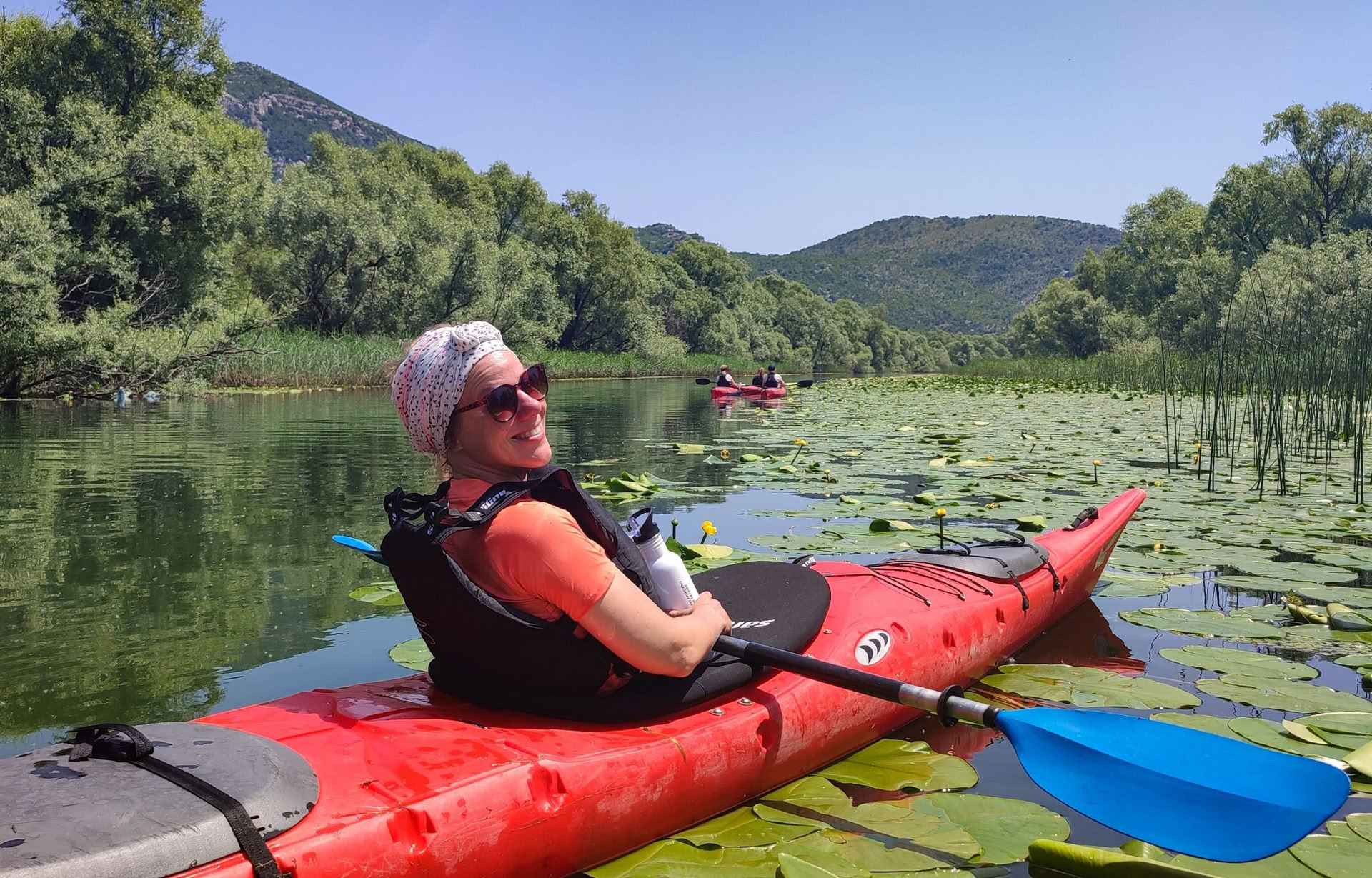 7 Day Kayaking Holiday, Lake Skadar